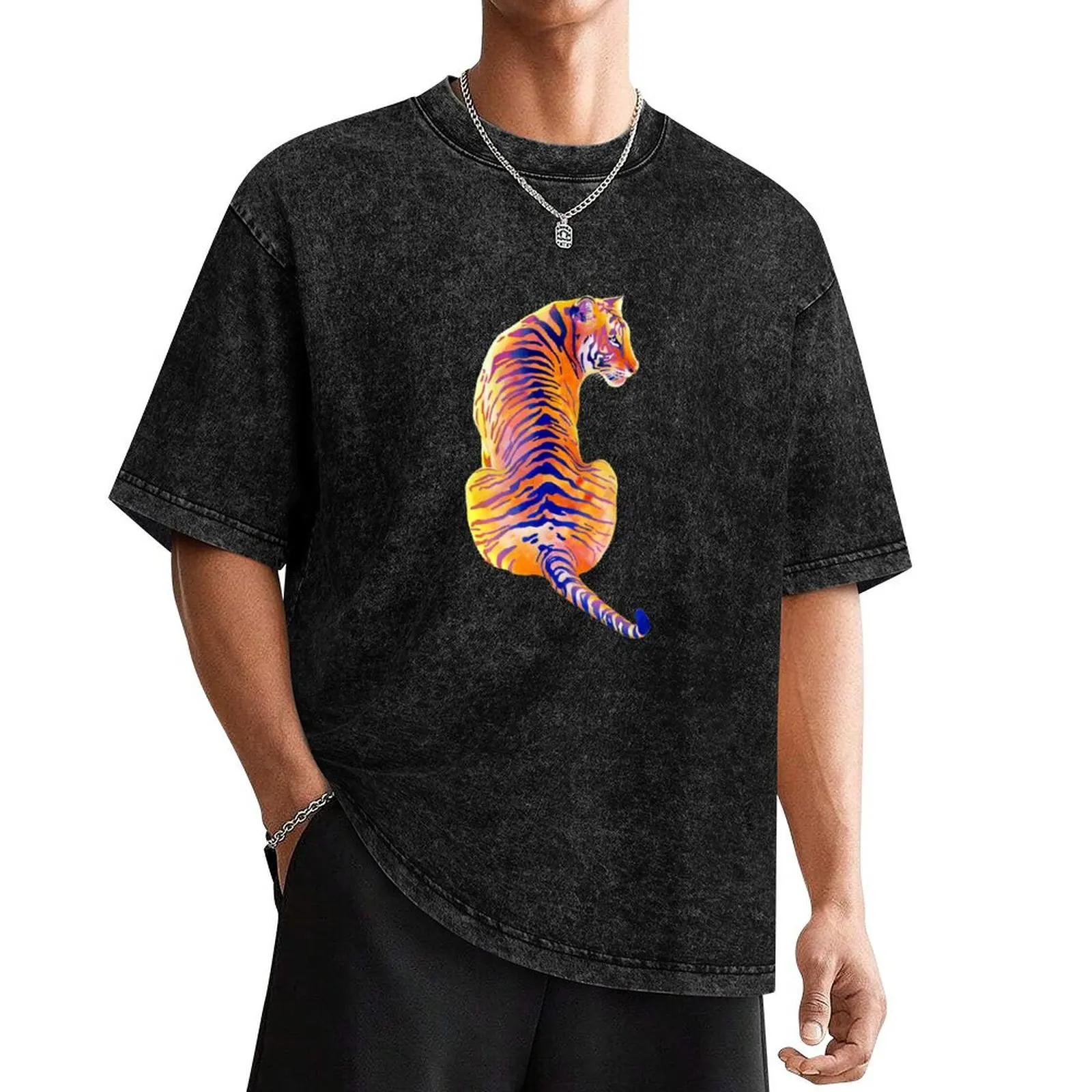 

Bengal Tiger T-Shirt plus sizes baggy shirts sublime blue archive funny t shirts men