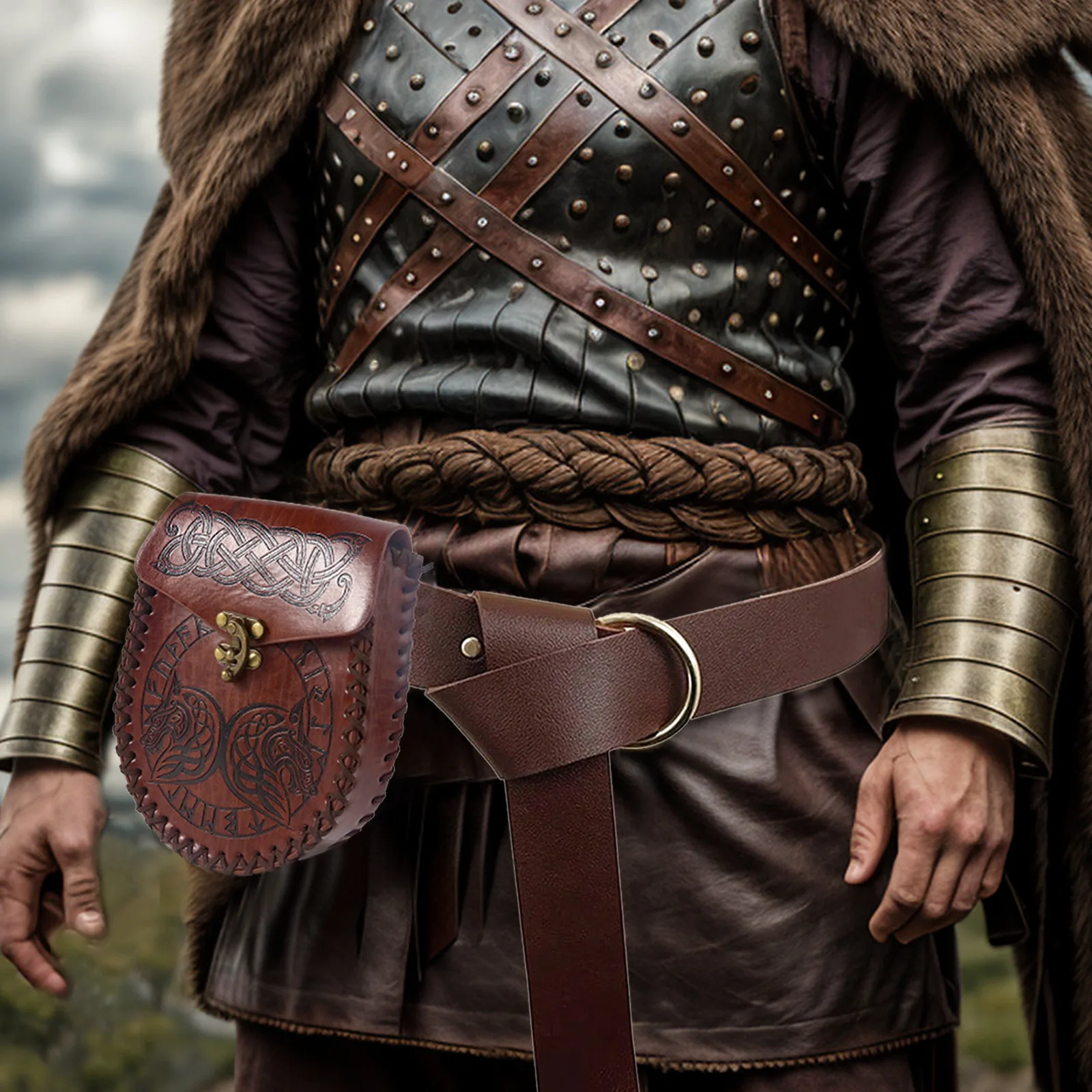 bolsa-de-cintura-totem-lobo-dragao-vintage-em-pu-bolsa-de-cinto-medieval-porta-moedas-renascentista-acessorio-de-cavaleiro-pirata