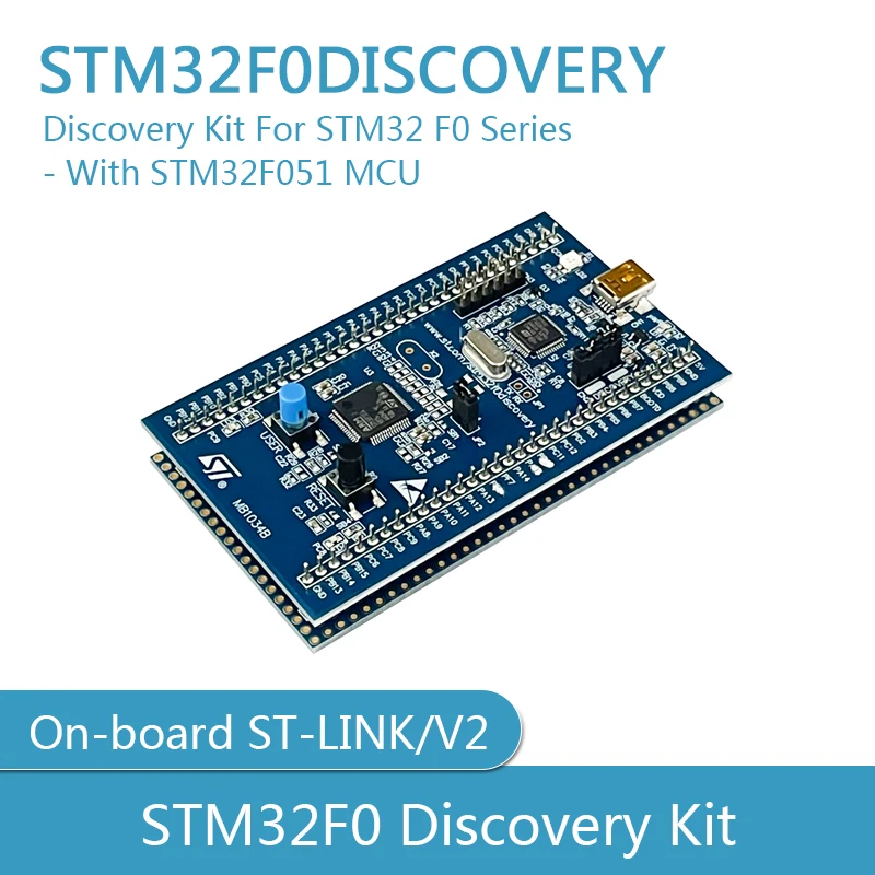 

New Arrive STM32F051 Discovery Kit STM32F0-DISCOVERY,For STM32 F0 Series With STM32F051 MCU