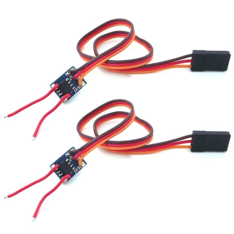 2 Pcs Electric Speed Controller for RC Truck Off-Road DC-5V Winch Control Circuit Board Electric Speed Controller DIY Dropship