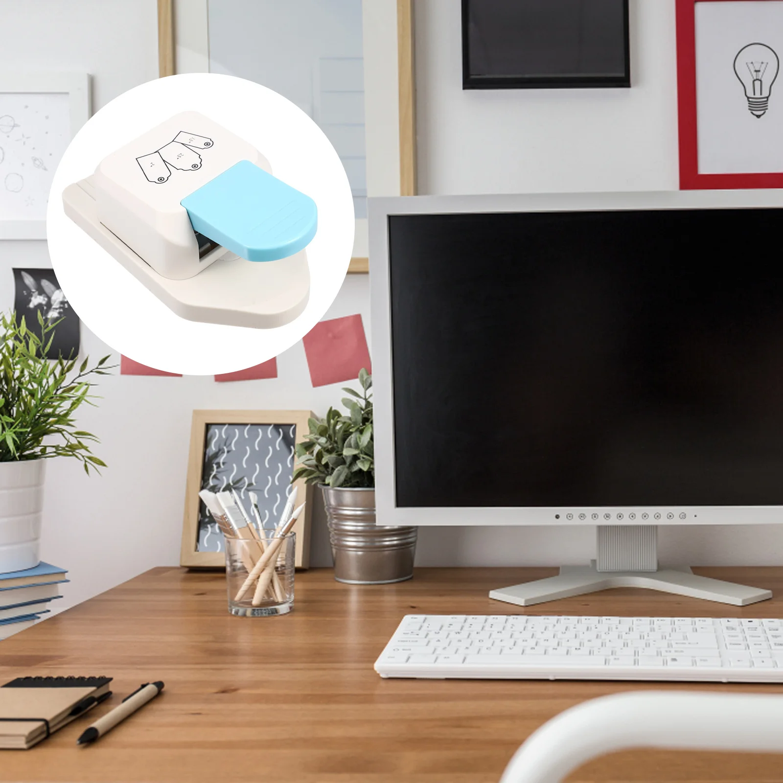 

Craft Punch For Arts 3.8 5.0 6.4 Cm Width Adjustable Paper Punching Machine No Jam Diy Scrapbooking Lever Tag Punch Tool