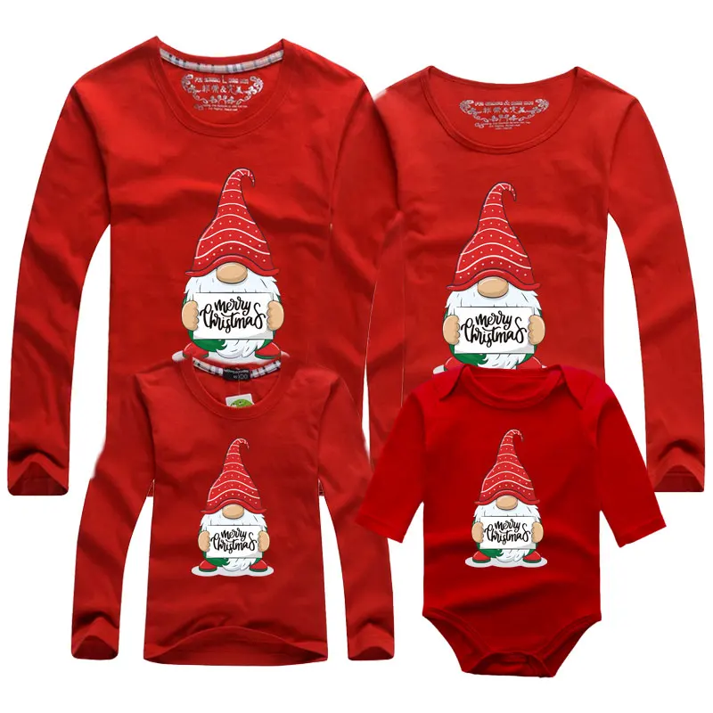 

Family Christmas 2024 Print Shirt Family All Together T-shirt Christmas Party Tshirt Dad Mom Kids Tops Baby Bodysuit Xmas Outfit