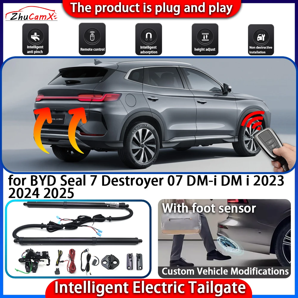 

Smart Powered Tailgate System for BYD Seal 7 Destroyer 07 DM-i DM i 2023 2024 2025 Automatic Intelligent Trunk Lift Control Kit