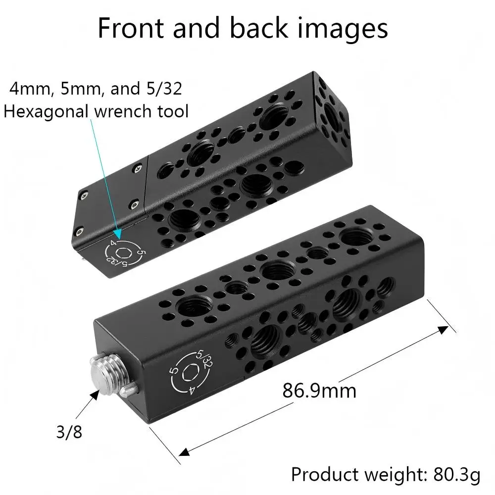 Universal Arri positioning top handle fixture handle can be spliced with universal handle