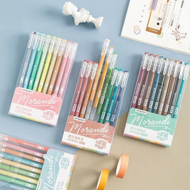 

168 color large capacity colored hand pen Morandi art painting graffiti highlighter marker neutral pen painting tool