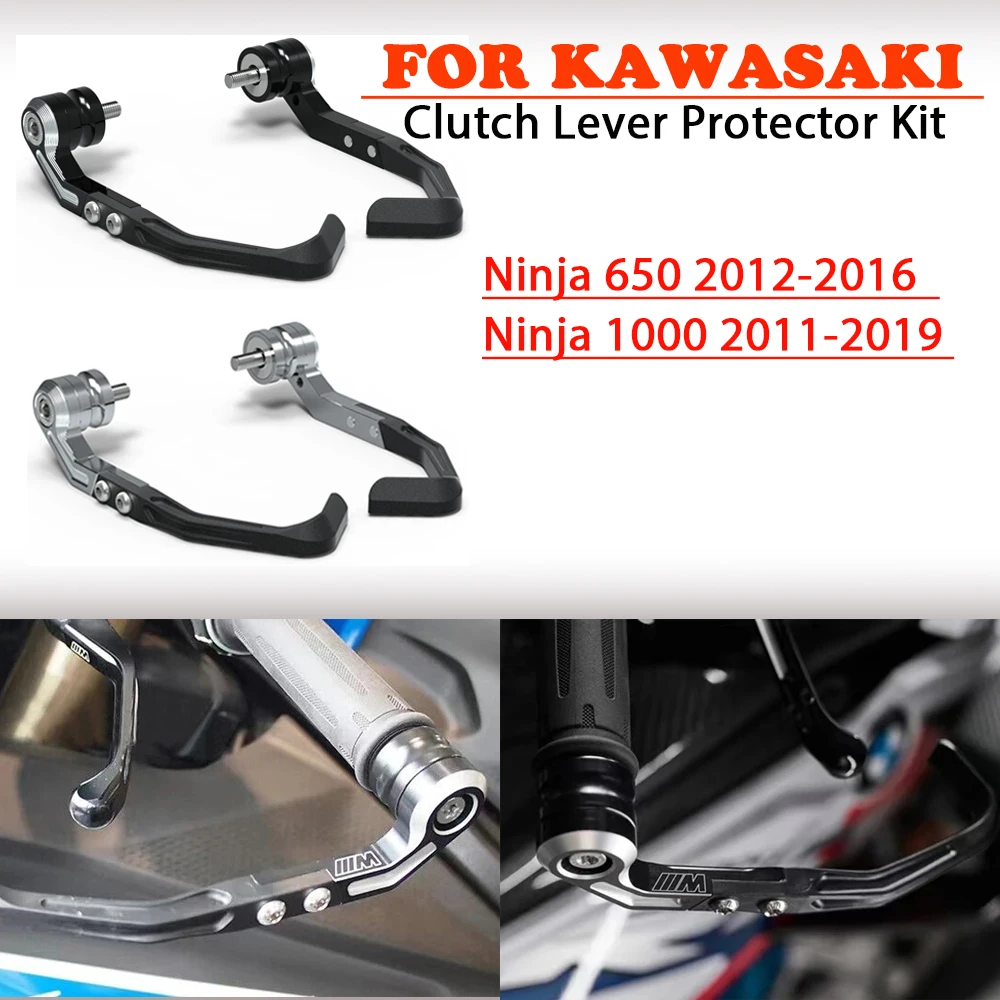 

Motorcycle Brake and Clutch Lever Protector Kit For Kawasaki Ninja650 Ninja1000 2011-2019