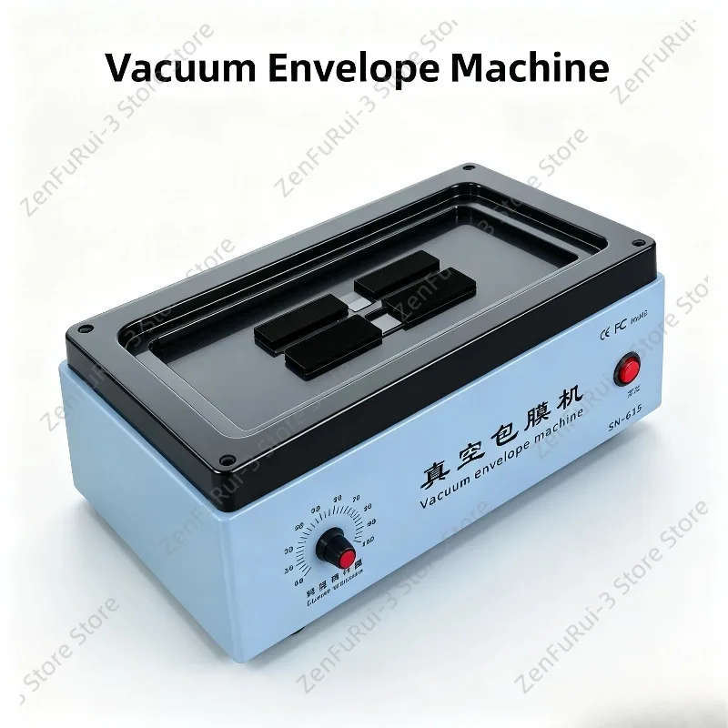 Automatic Vacuum Mobile Phone Screen Protector Laminating Machine, Universal Hydrogel Film Application Machine for Repair Shop