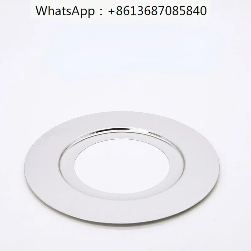 2pcs Food waste disposer adapter parts 140/160/180mm to 110/114mm sink mounting ring stainless steel