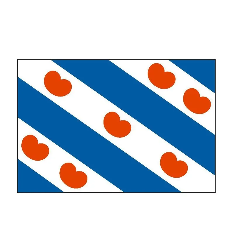 

Creative FRIESLAND Flag Car Sticker Accessories Decal