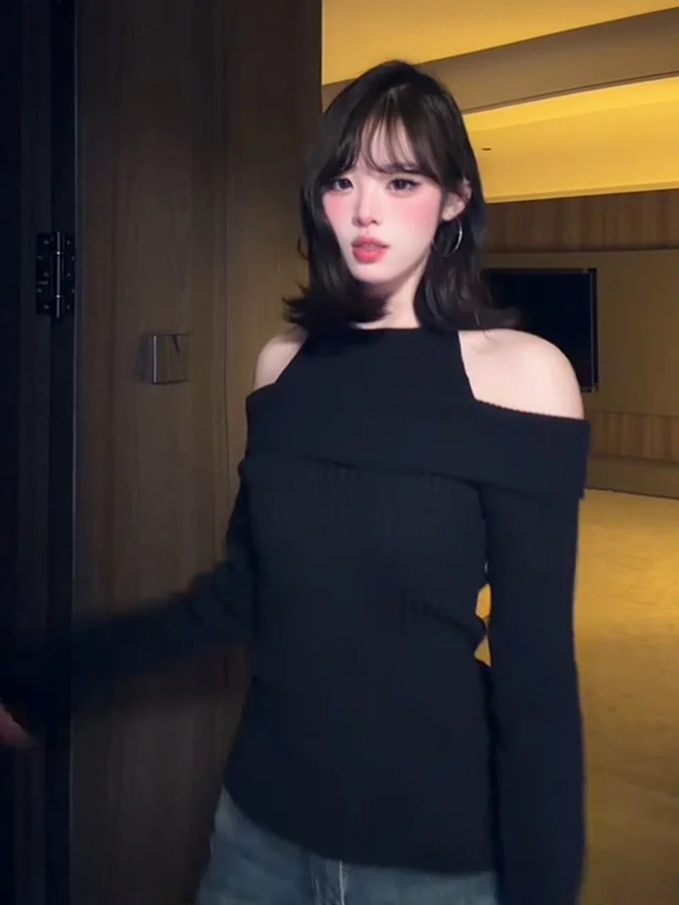 

Женский вязаный топ Bla Spicy Girl, облегающий талию, облегающий боди ape, подчеркивающий ажурный базовый топ, весна 2026