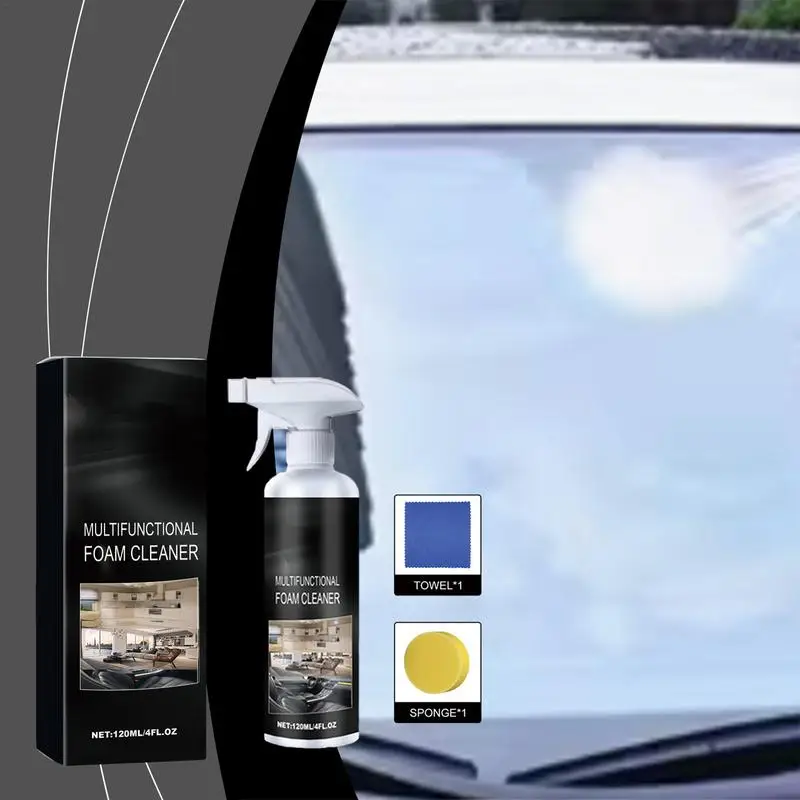 Oil Film Remover For Car Glass Glass Stripper Water Remover For Car Auto And Home Glass Cleaner Eliminates Coatings Anti Fog