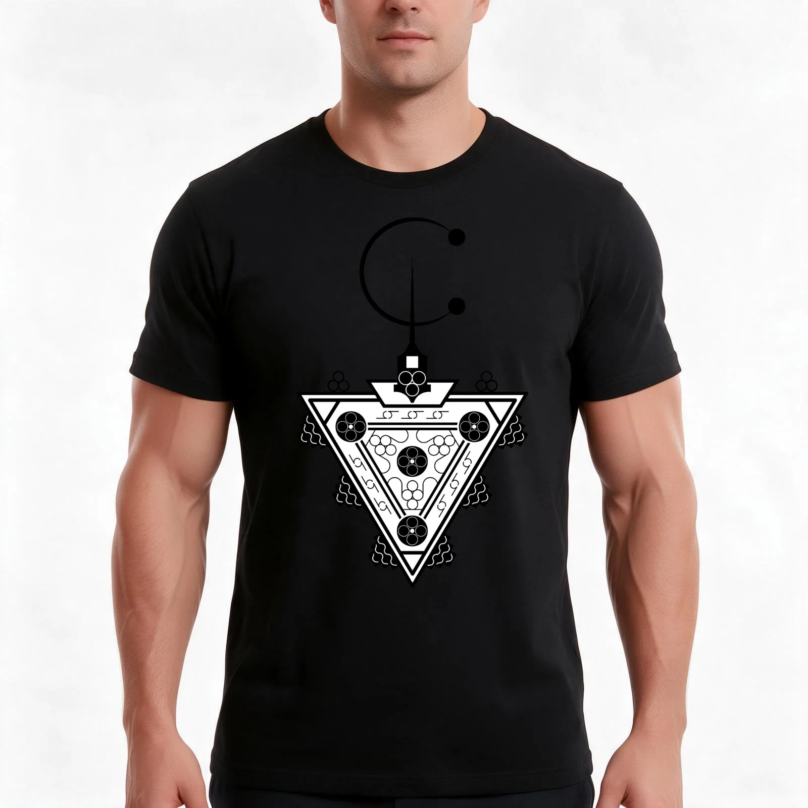 Tazerzit, The Berber Jewelery Symbol, Amazigh Culture Fibula. T-Shirt, Summer Casual Cotton Tee, Oversized Streetwear Tops