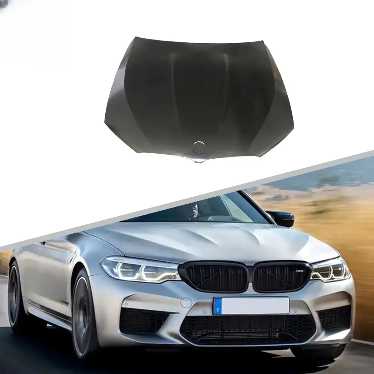 

M5 Style Car Front Bumper Accessories Aluminum Hood Accessories For BMW G30/G38 2018-2022