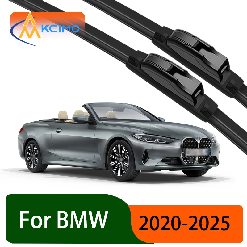 

For BMW 4 Series G22 G23 2020-2025 2021 i4 Durable Slient Front Wiper Blades Car Windscreen Windshield Window Wiper Accessories
