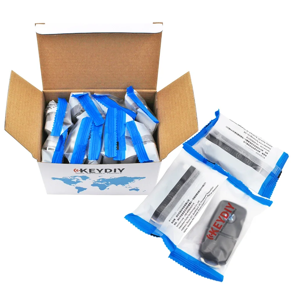 5 шт. KEYDIY B18 NB18 дистанционный ключ от автомобиля 4 кнопки для Buick KD900/KD-MAX/KD-X2 программатор ключей KD MINI B Series пульт дистанционного управления