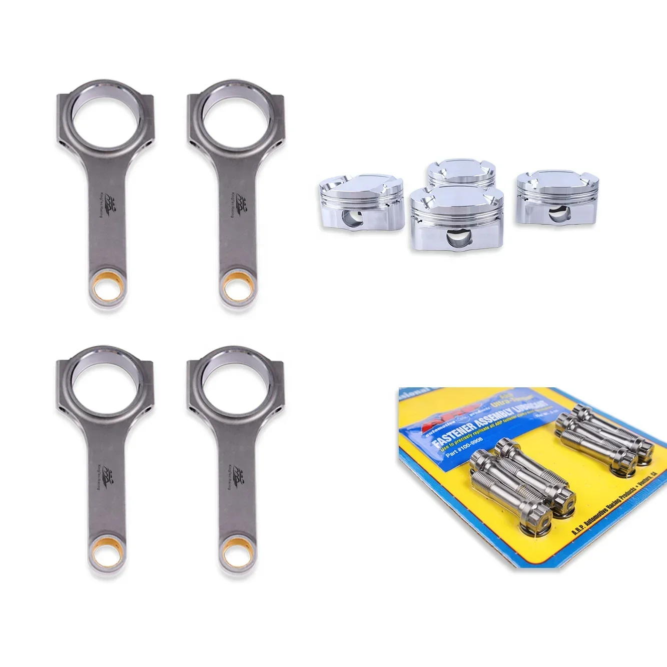 

Tuning Engine Systems Forged K24A2 Pistons and Rods for Acura TSX Honda Accord K24 K Series Turbo Kit