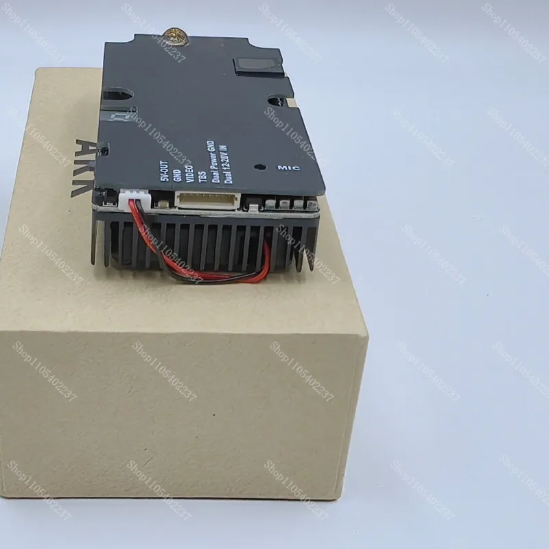 5.8G FPV VTX Video Transmitter Module with Diamond Antenna, RC Drone Wireless Video Transmission Accessory