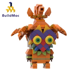 BuildMoc Tears of the Kingdom Skull Kid For Zelda Building Blocks Classic Game Anime Role Model DIY Toys Birthday Christmas Gift