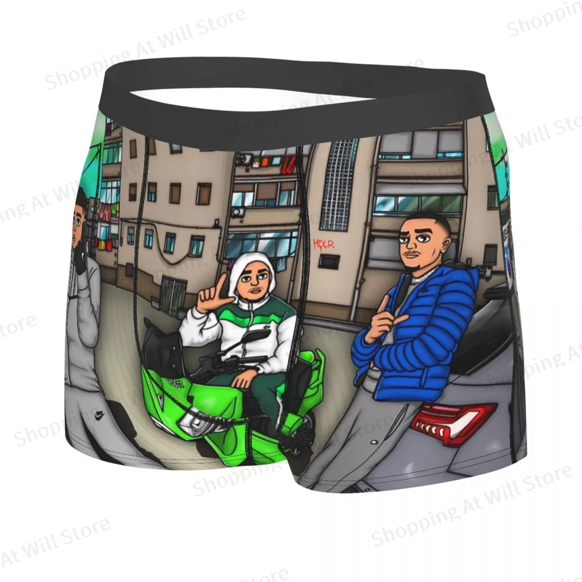 Mdlr Morad Man's Boxer Briefs Highly Breathable Underpants High Quality Print Shorts Gift Idea