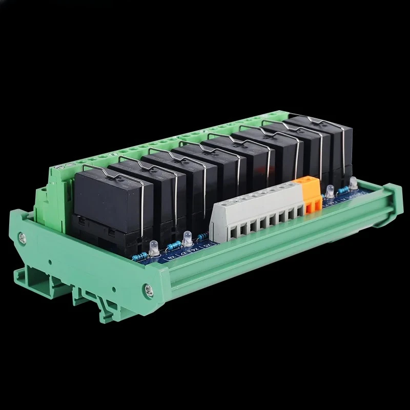 2-32 24V/12V relay module PLC intermediate relay module industrial control expansion amplifier board