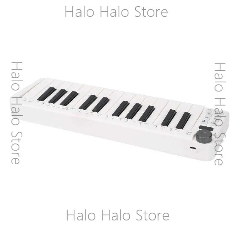 Keyboard Controller 25 Keys Smart Keyboard Musical Instrument Wireless Mini Wireless Portable