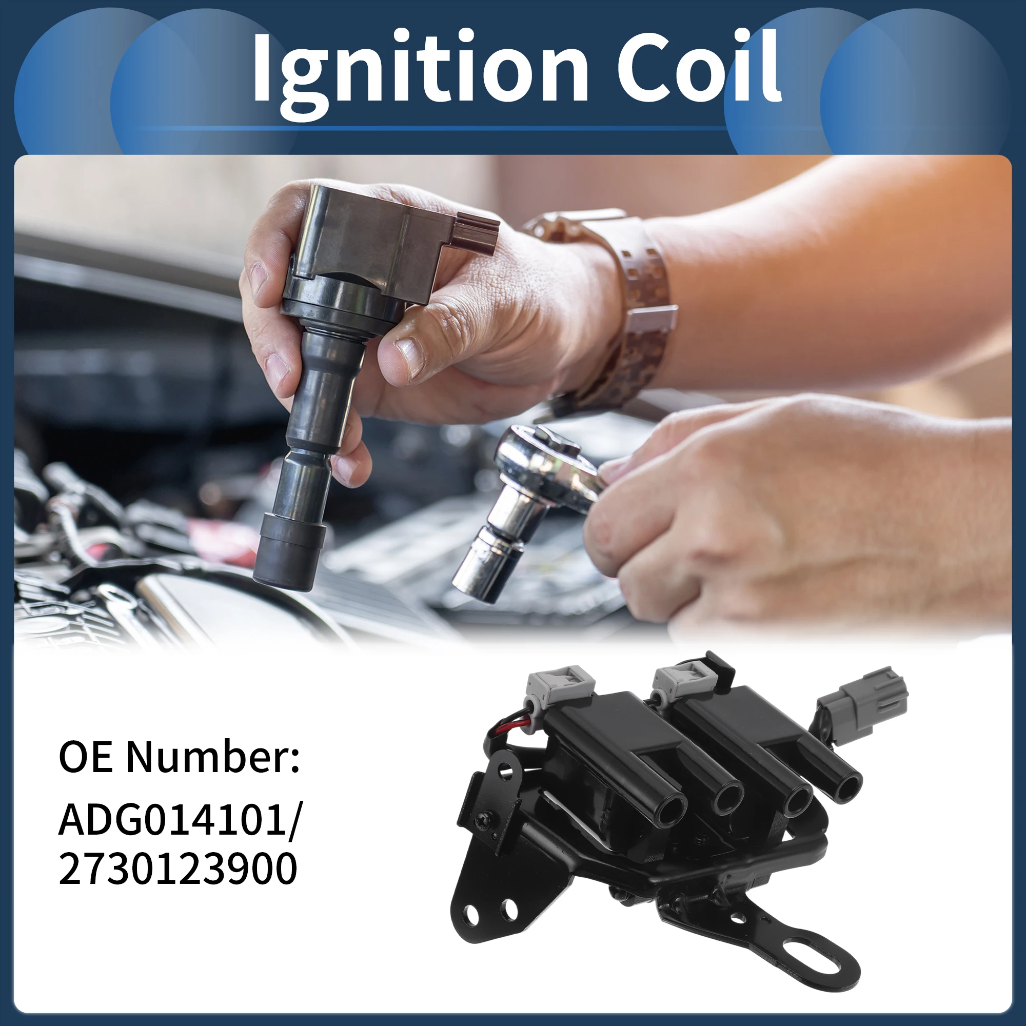 

UXCELL Ignition Coil Ignition Coil Pack No.ADG014101 for Hyundai i30 Petrol: 2.0 07-12