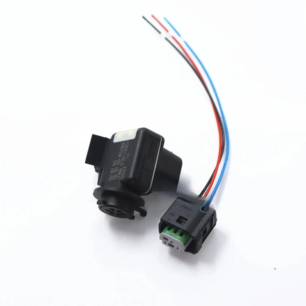 Car Air Quality Sensor &Connecting Plug For VW Golf 6 Passat Touareg Eos Beetle Talagon CC Viloran ID Jetta 6 A4 A5 Q5 5QJ907643