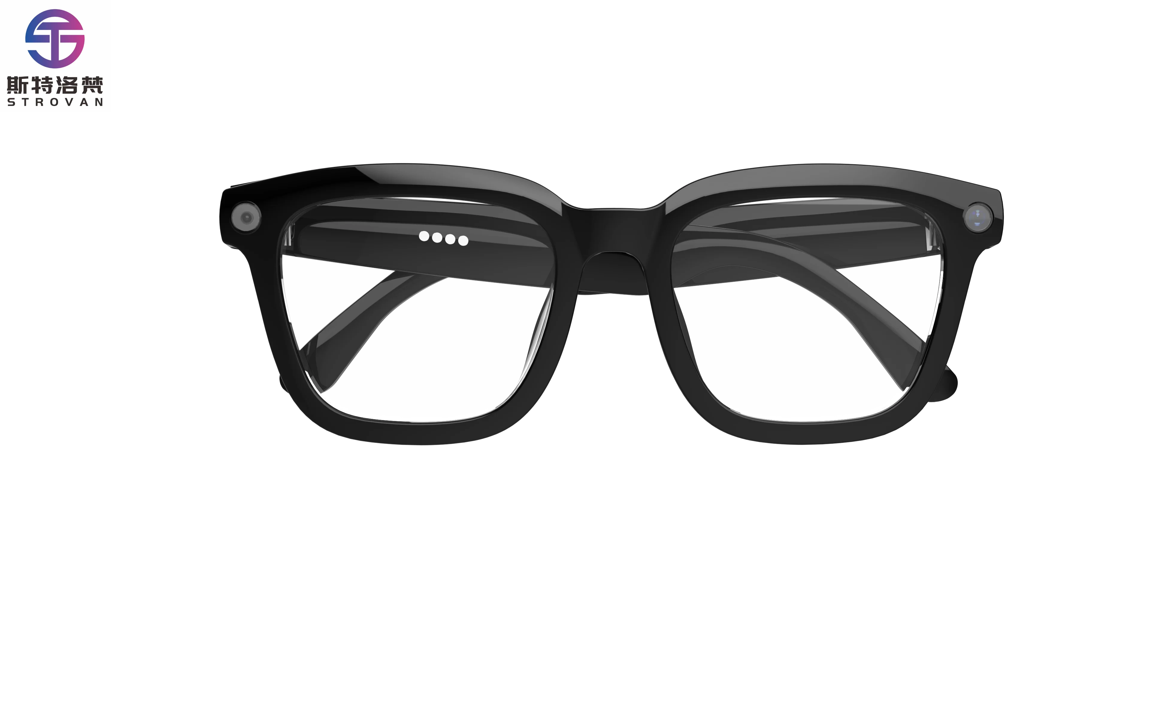 

2025 Newest Smart Glasses with Fashionable Audio Translation Voice Wake-up Smart Intelligence Glasses