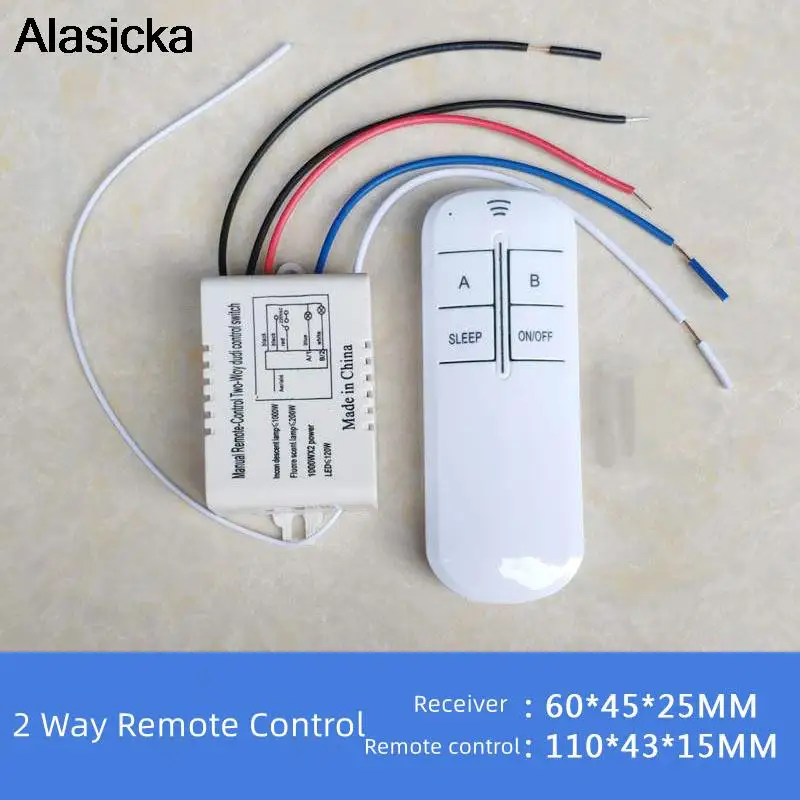 AC 220V RF Remote Control 1/2/3/4 Way Relay Wireless Remote Switch Transmitter Smart Fan Controllor Switch For Light Bulb