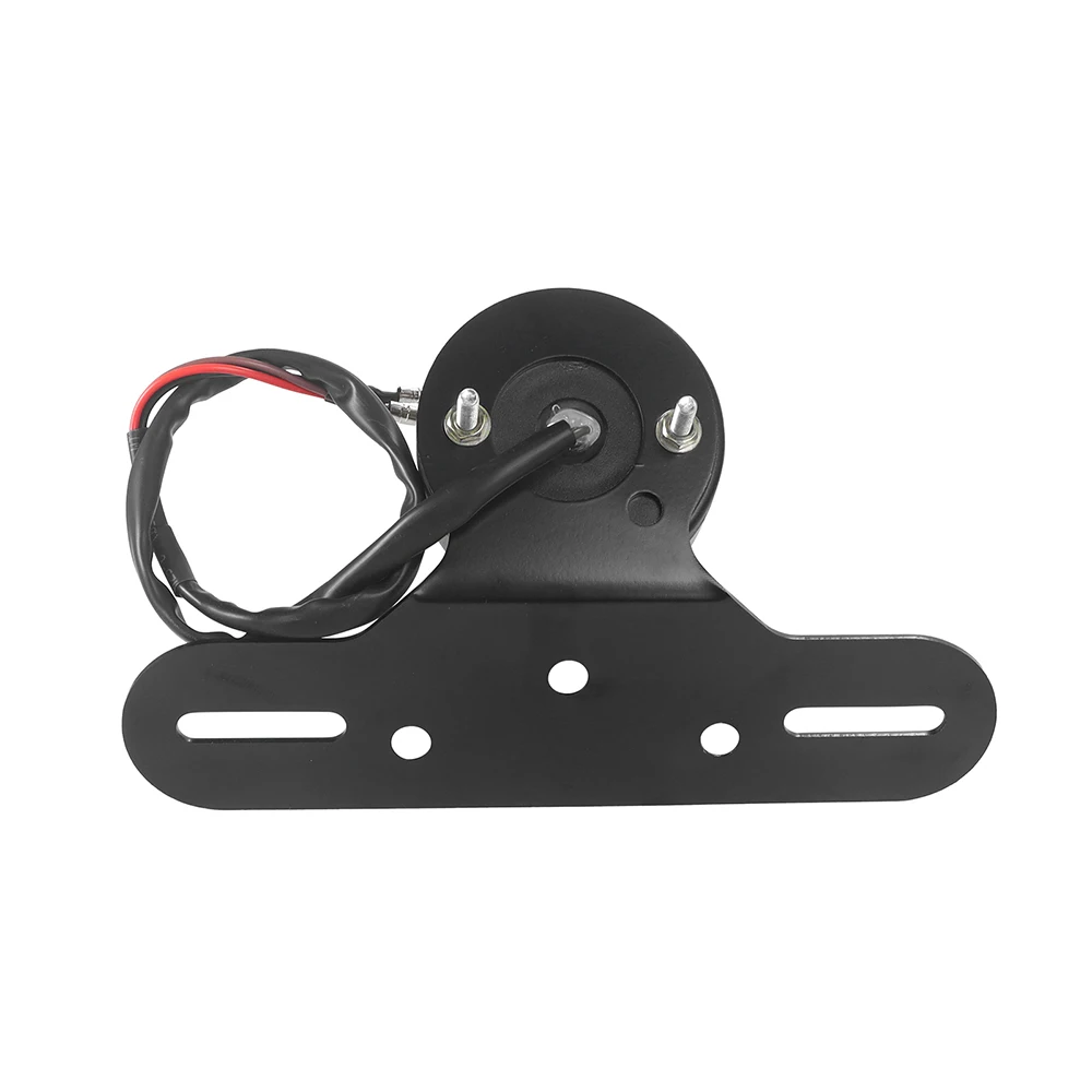 Motorcycle Tail Light Retro Rear Taillight Stop Lamp License Plate Mount for Harley XL883 XL1200 Suzuki Honda Chopper Bobber view 4