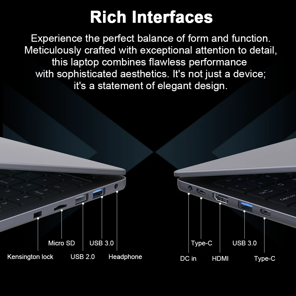 Ninkear A15 Pro Laptop, 15.6-Inch Fhd Ips, Amd Ryzen 5 5500U, 16GB DDR4 RAM, 512GB SSD, Wi-Fi 6, Backlit Keyboard, Fingerprint Reader, 65W Usb-C Fast Charging, 1.6kg Lightweight Design for Work and Study