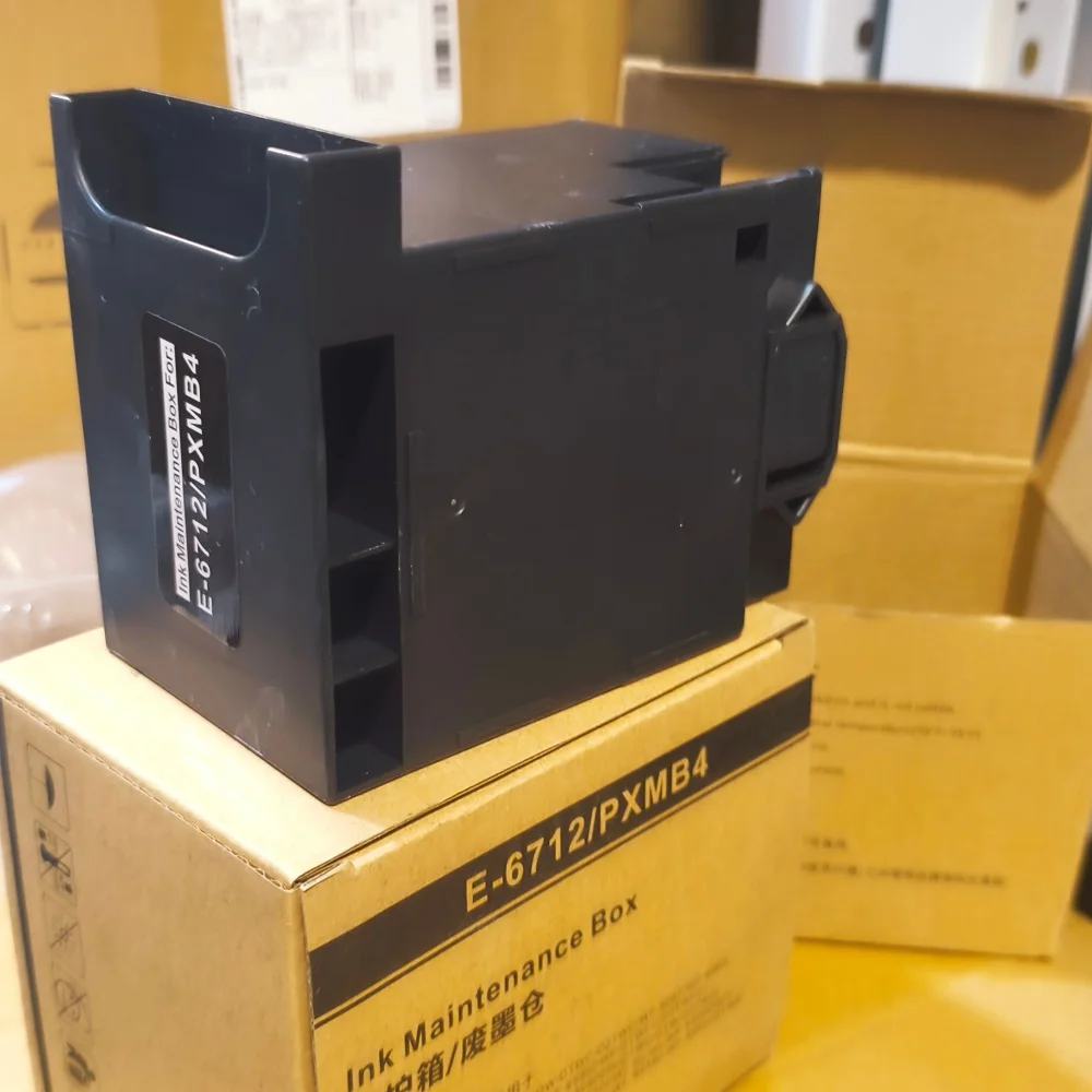 

5X T6712 T671200 Ink Maintenance Box for EPSON WF 6090 6590 8010 8090 8510 8590 WF6090 WF6590 WF8010 WF8090 WF8510 WF8590