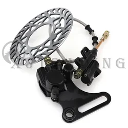 15mm Rear Disc Brake System Caliper Pad Fit For 125cc 140cc SUV Pit Dirt Bike ATV Hydraulic Brake Pump
