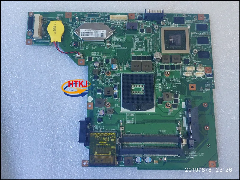 Original For MSI GE650 CX650 LAPTOP Motherboard MS-16G51 MS-16G5 Test OK