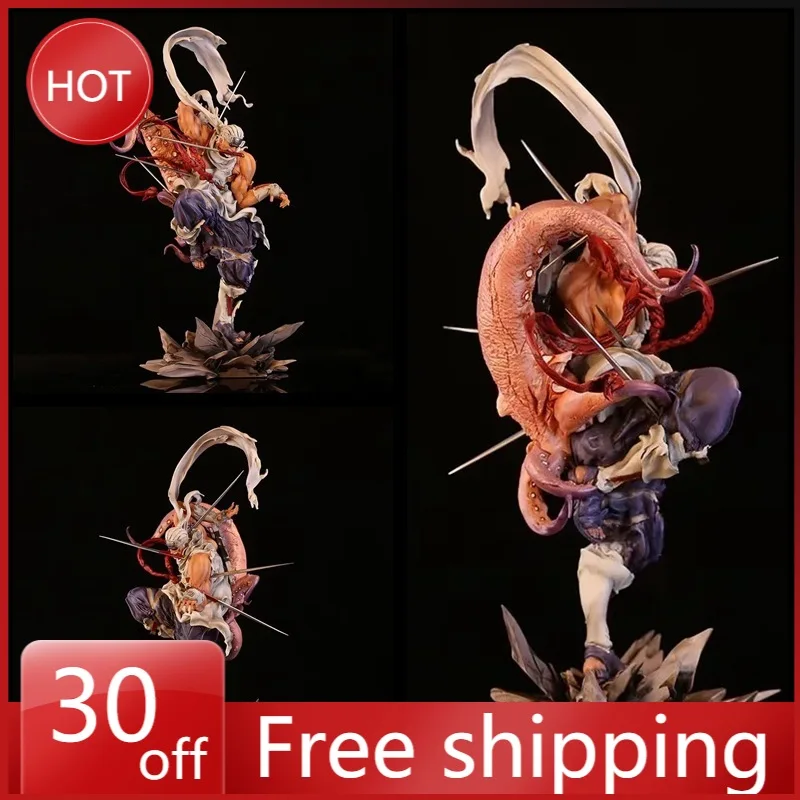 

36cm New GK NARUTO Anime Figure Killer Bee Perimeter Collect PVC Model Desktop Decoration Ornaments Kids Birthday Gifts Toys