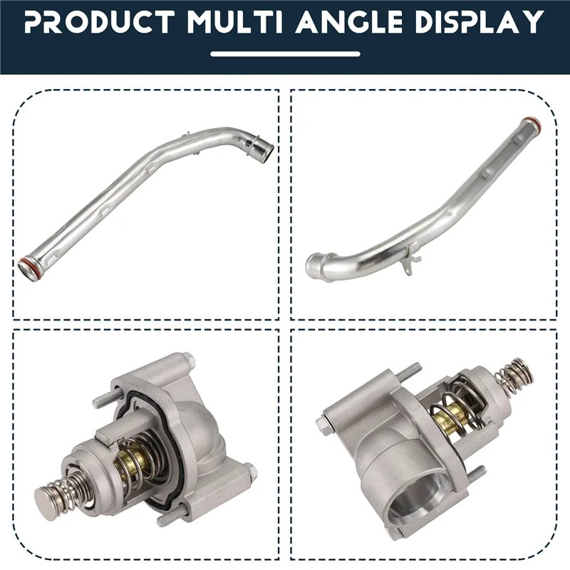 مجموعة مبيت ترموستات 12678779 12673659 لكاديلاك XT5 XT6 جي إم سي أكاديا 3.6L 2017-2023-M53K
