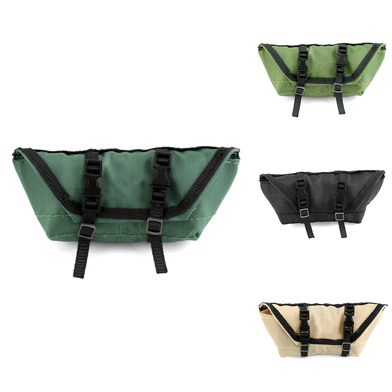 Mini Canopy Tent Storage Bag Roof Bag Luggage Bag Decoration For TRX4M Axial SCX24 1/18 1/24 RC Crawler Car