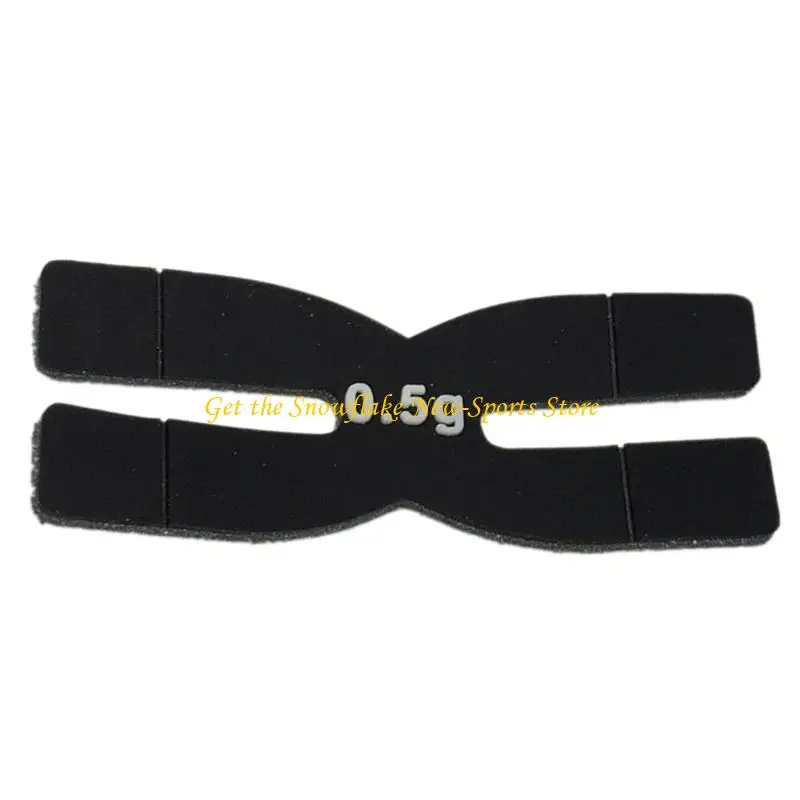 

E56D 3Pcs Badminton Racket Weight 0.5gRacket Head Balance Strips Silicone Balance Bar