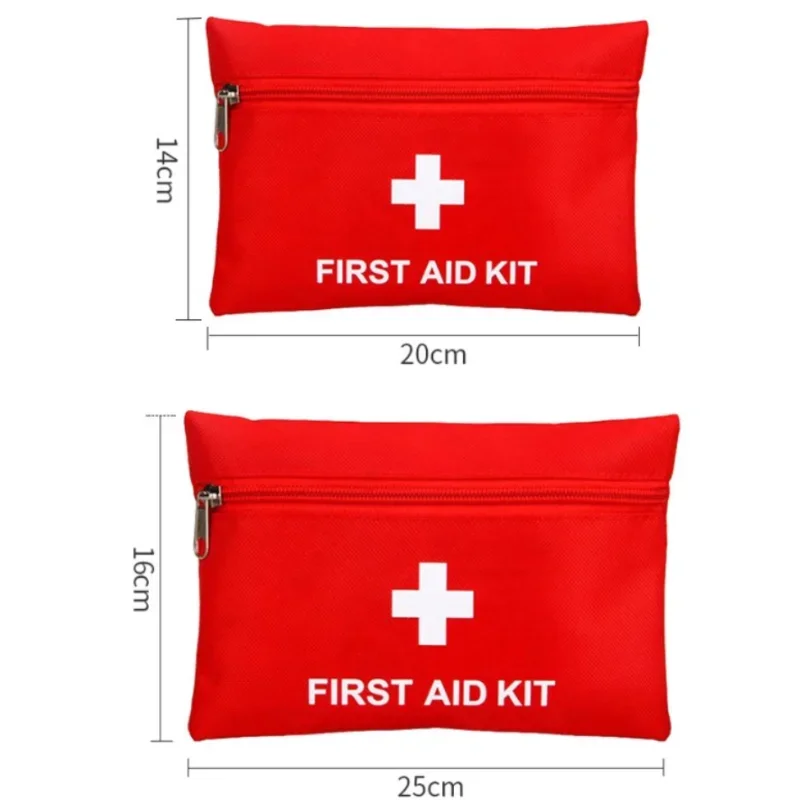 Mini À Prova D' Água Portátil Ao Ar Livre First Aid Kit Bag Para Tratamento De Emergência Para Casa Viagem Caminhadas Pesca Esportes Ferida Treat