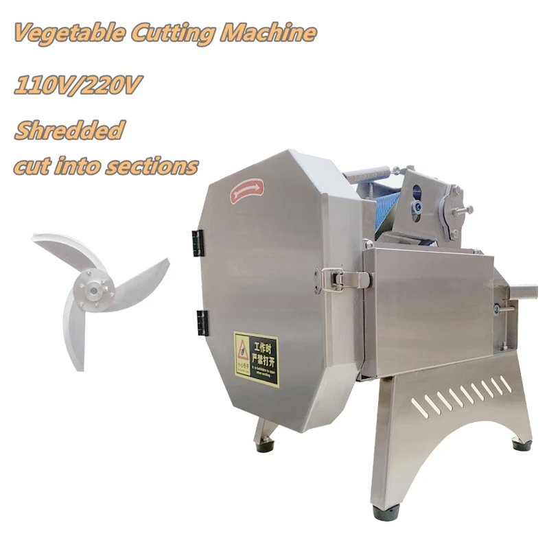 Electric Household Commercial Portable Cutter For Scallion Slicing Shredding Segmenting Vegetable Cutting Machine