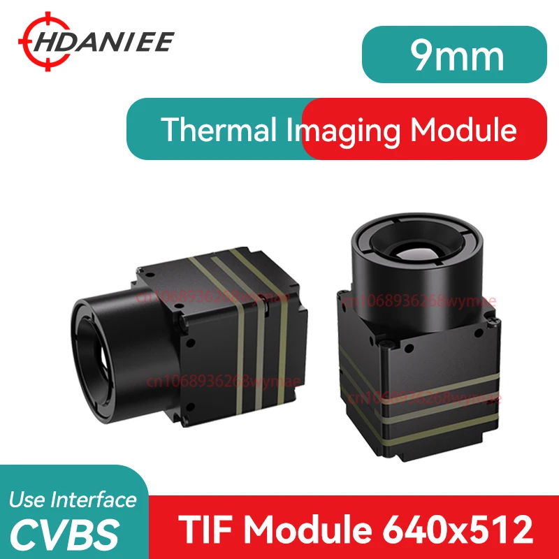 

CV-TIF 640X512 9/13MM Lens Thermal Imager with CVBS Interface Longwave IR 12um Micro Camera Module