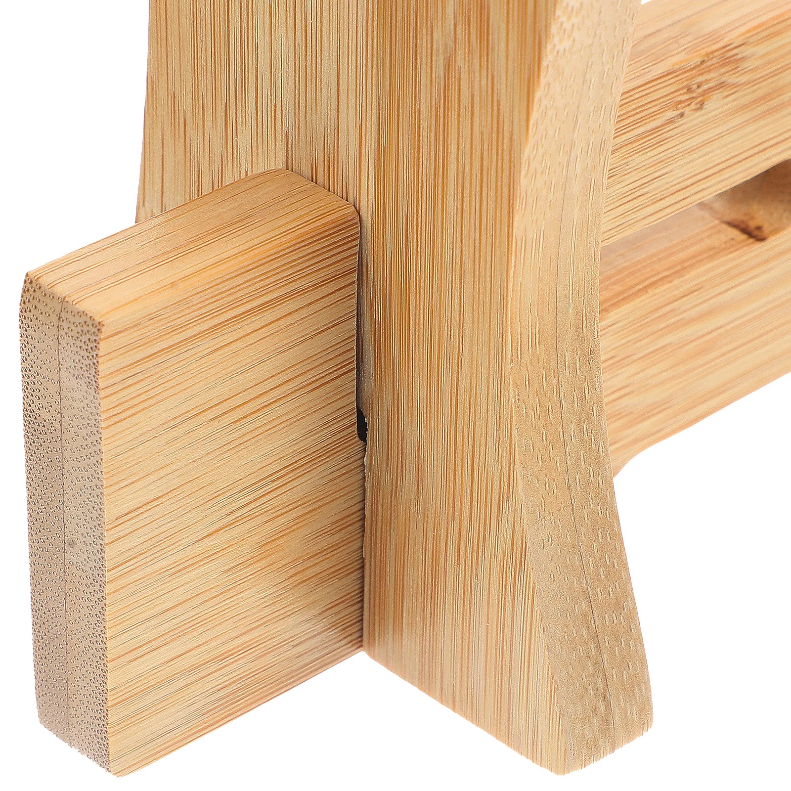 

Cutter Storage Rack Bamboo Kitchen Organizer Holder for Knives Countertop Cutter Stand Strong Kitchen Tool Display