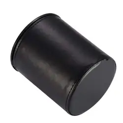 Faux Leather Flannel Dice Cup Bar KTV Entertainment Dice Cup Club Party Family Game Accessories Without Tray Or Dice