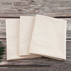 Lychee Life Doll Skin Fabric tinta unita panno di peluche tessuto per cucire 100% cotone Patchwork tessuto per giocattoli fai da te cucito artigianato