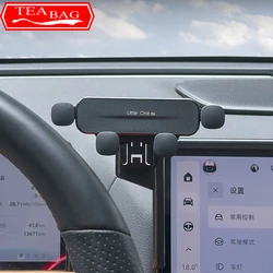 For Xpeng G9 XiaoPeng 2022-2024 Car Mobile Phone Holder Central Control Display Screen Mount Gravity Bracket Stand Accessories