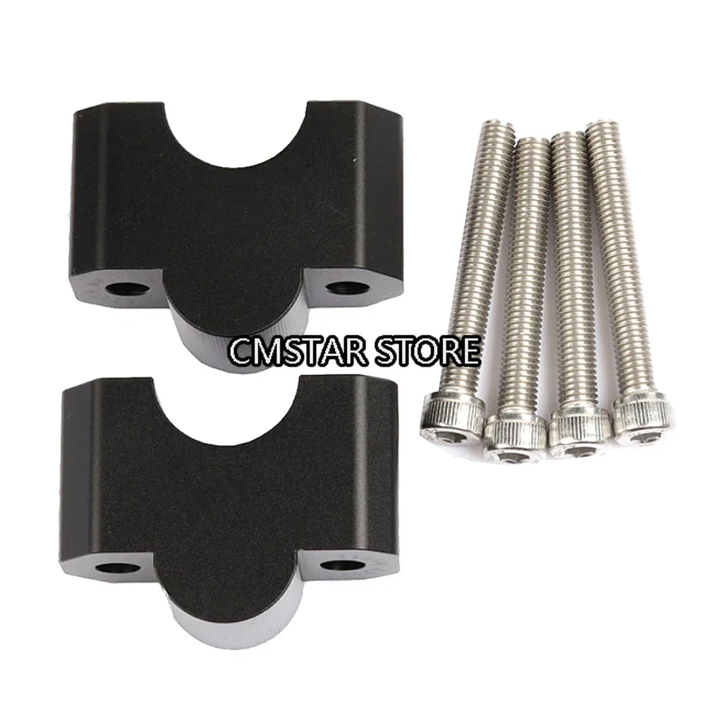 دراجة نارية المقود الناهض المشبك تمديد محول جبل ل CFMOTO CLX700 CLX 700 700CLX 2020 - 2023 تمديد الناهض 28 مللي متر 1 1/8"