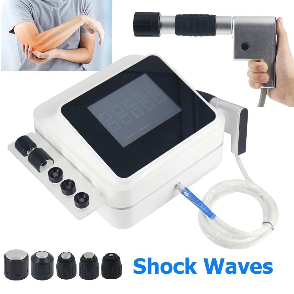 

10 Bar Shock Wave Therapy Equipment For ED Treatment Massager Effective Shoulder Neck Pain Relief Shockwave Professional Machine