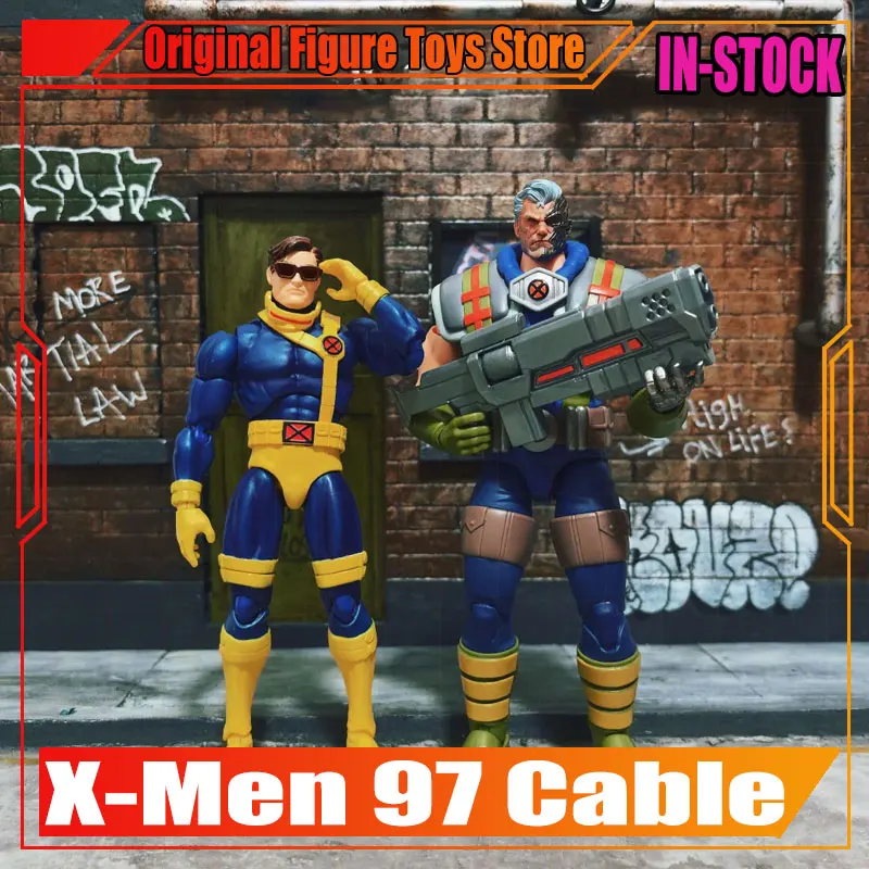 

Оригинальная аниме-фигурка «Люди Икс» X-Men 97, коллекция кабельных фигурок, 1/12, подвесная карта в стиле ретро, модели кабелей, игрушки, подарки для детей