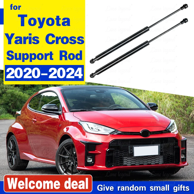 

Стойки капота автомобиля для Toyota Yaris Cross XP210 2020-2024, передний капот, модифицированная подъемная опора, амортизаторы, пружинные поршневые стержни