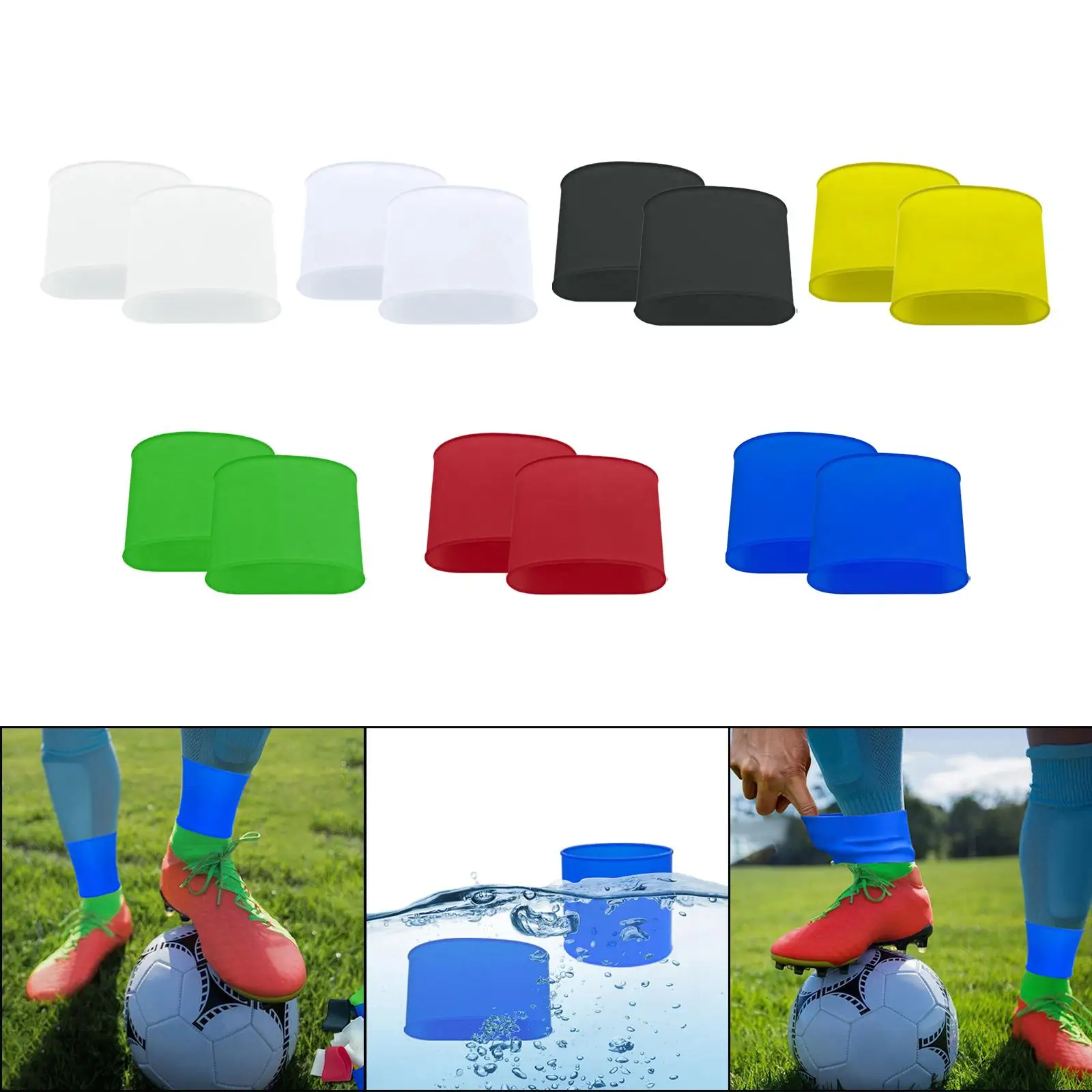 Soccer Shin Pad Holder Comfortable for Kids Athlete Sports Enthusiasts